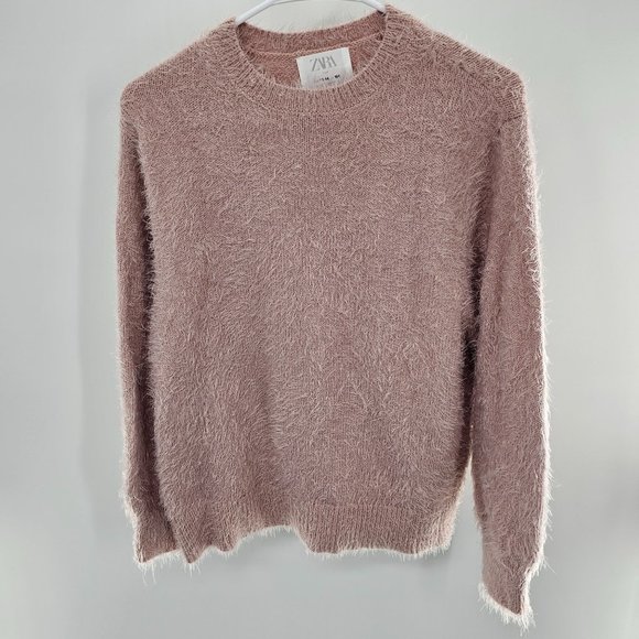 Zara‎ Girls Eyelash Sweater size 13-14 years - Picture 1 of 3